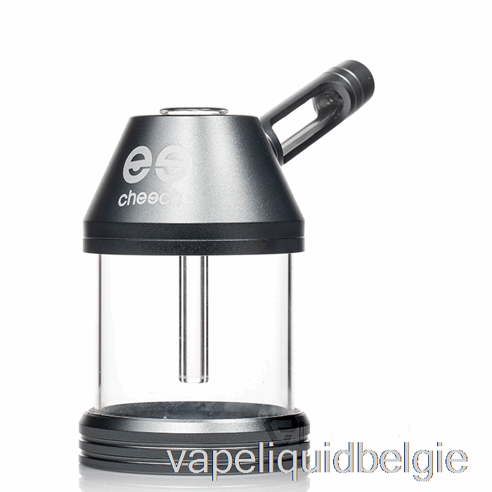 Vape Smaken Cheech Glas Metaal Olieblik Bubbler Grijs